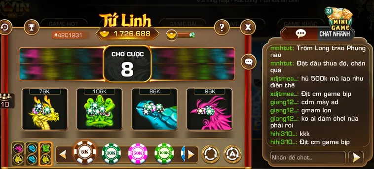 Chinh Phục Kho Báu Tứ Linh Tại iWin Club Để Đổi Đời Nhanh Chóng