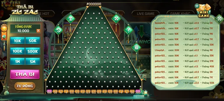 Trải Nghiệm Đỉnh Cao Minigame Ziczac tại iWin Club Cơ Hội Thắng Lớn Mỗi Ngày