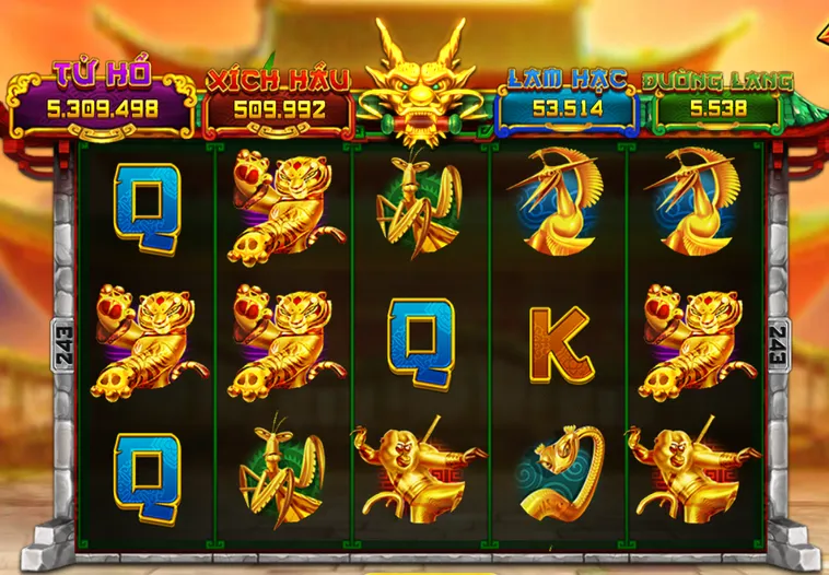 Chinh Phục Giải Thưởng Lớn Cùng Nổ Hũ Kungfu Panda Tại iWin Club